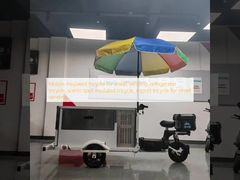 Xe ba bánh cách nhiệt di động để bán trên đường, xe ba bánh tủ lạnh, xe ba bánh cách nhiệt điểm cảnh quan, xe ba bánh xuất khẩu để bán trên đường